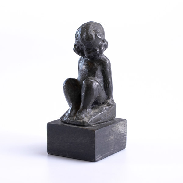 Carl Einar Borgström, skulptur, brons, "Ingrid", Ystad Metall