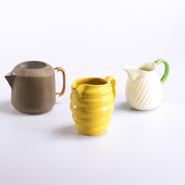 Bringare, 3 st, bl a Gefle, högsta 15,5 cm