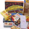 Spel och pyssel, ett parti, bl a "Flip-A-Ring"