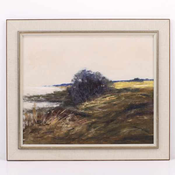 Oidentifierad konstnär, olja på duk, signerad