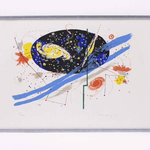 Jörgen Fogelqvist, litografi, signerad, numrerad 85/285