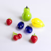 Glasfrukter, 7 st, högsta 10,5 cm