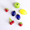 Glasfrukter, 7 st, högsta 10,5 cm