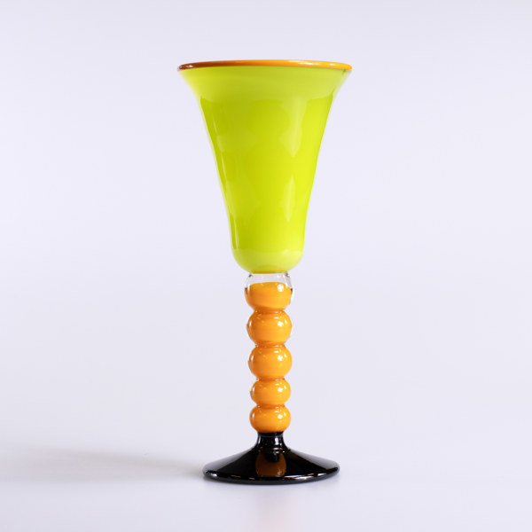 Jan-Erik Ritzman, pokalglas, signerat, höjd 23 cm