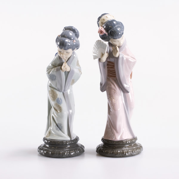 Figuriner, 2 st, geishor, Lladro, högsta 29 cm_28759a_8dbeb6e11c2a374_lg.jpeg