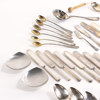 Bestick, 74 delar, nysilver/rostfritt, bl a Stelton