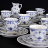Kaffeservis, 40 delar, "Musselmalet", Royal Copenhagen