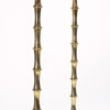 Golvlampor, ett par, mässing, Ivars, höjd 150 cm