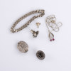 Diverse smycken, silver
