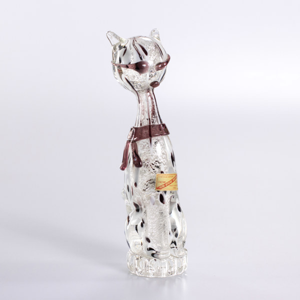 Skulptur, katt, glas, Murano, Italien, höjd 22 cm_29662a_8dc17689e9fb4c5_lg.jpeg