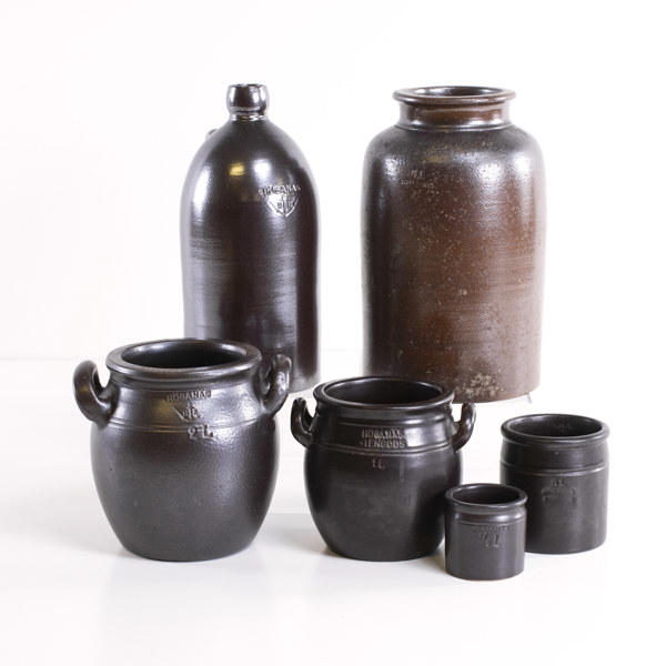 Krus, 6 st, Höganäs, Wallåkra, högsta 27 cm