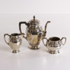 Kaffeservis, 3 delar, nysilver, Hoka