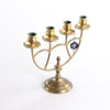 Kandelaber, mässing, Skultuna, No. 10, höjd 22 cm