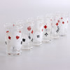 Dricksglas, 6 st, "Poker"
