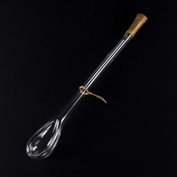 Glasslev, munblåst, längd 83 cm