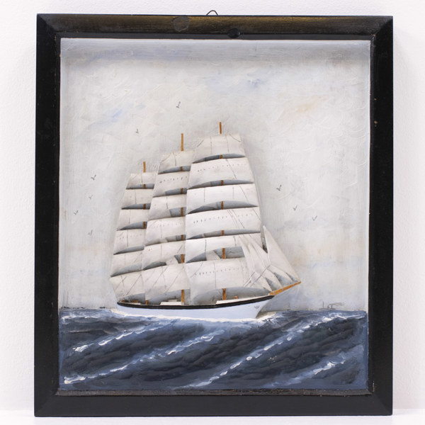 Oidentifierad konstnär, relief, 31x35 cm