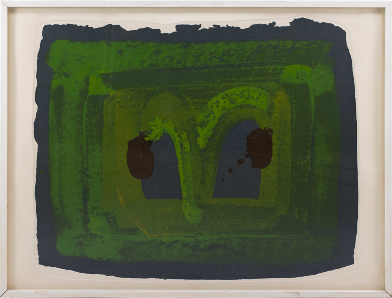 Howard Hodgkin, serigrafi, 83/100, signerad, 109x83 cm