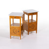 Toalettbord & stolar, 4 delar, björk, 1900-talets första hälft