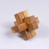 Träpussel, "Träknuten", alm, Söwe Konst, 20x20x20 cm