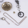 Diverse smycken, bl. a. silver