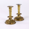 Ljusstakar, ett par, mässing, höjd 17 cm