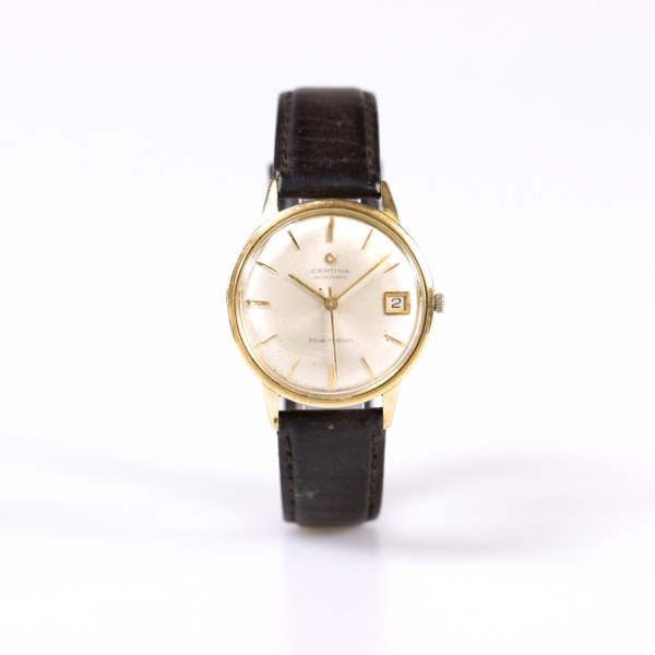 Certina, Blue Ribbon, 34 mm, 14k guld