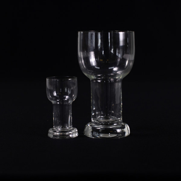 Bertil Vallien, glas, 12 st, "Picnic", Boda