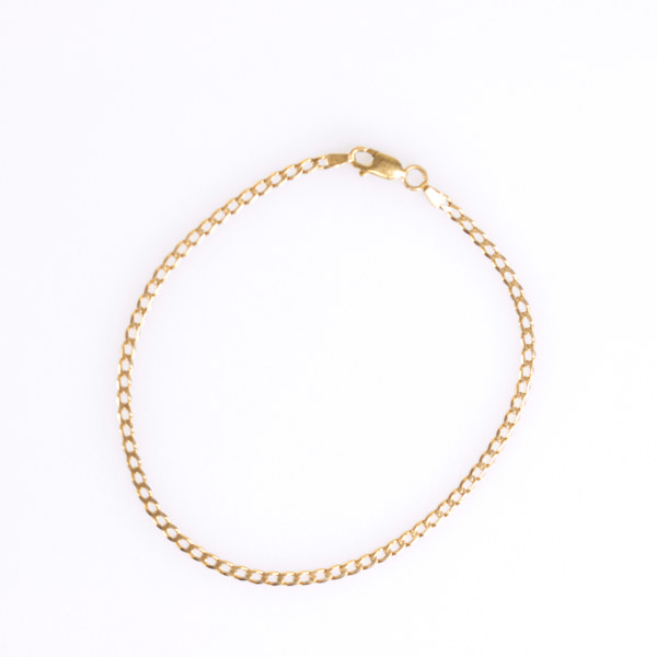 Armband, 18k guld, längd 21 cm, vikt 2,8 gram