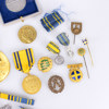 Märken, medaljer, Sverige, bl a Landstormsföreningen