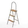 Trappstege, metall/trä, 1900-tal, Wibe, höjd 116 cm