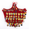 Medaljer, 44 st, monterade på sköld