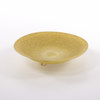 Lasse Östman, fat, gul glasyr, diameter 25,5 cm