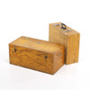 Trälådor, 2 st, längd 70 cm och mindre