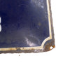 Emaljskylt, "Klostergatan", bredd 44 cm