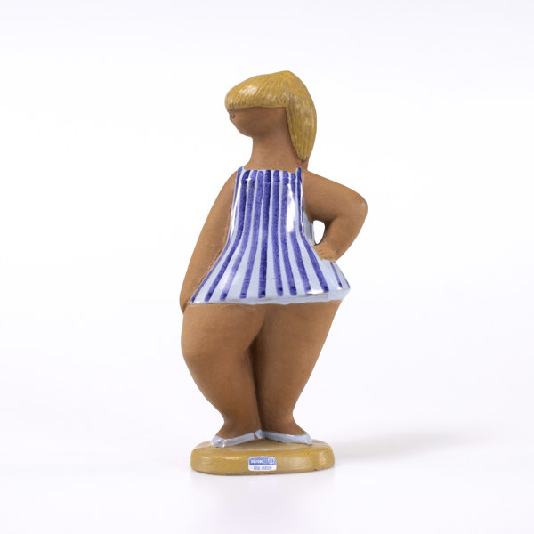 Lisa Larson, figurin, "Dora", Gustavsberg, höjd 27 cm