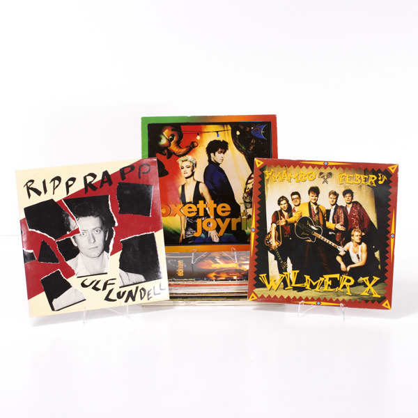 Vinylskivor, 23 st, svenska artister