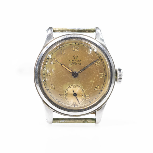 Omega, Officer, rostfritt stål, 40-tal