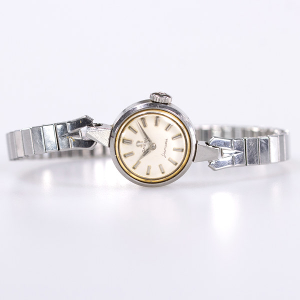 Omega Seamaster, damur, 20 mm, rostfritt stål