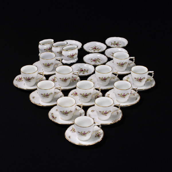 Moccaservis, 33 delar, "Sanssouci", Rosenthal