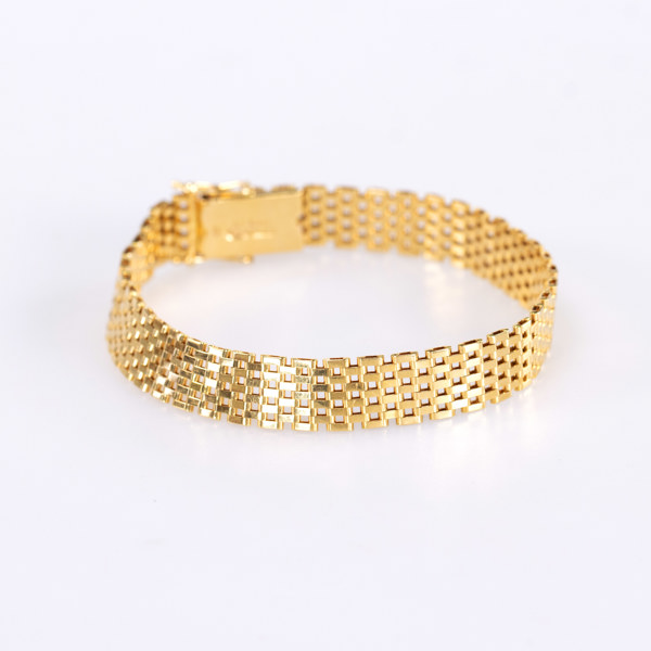 Armband, 18k guld, längd 18,5 cm, 18,1 gram