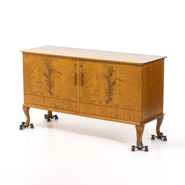 Sideboard, björk, 1930-tal, Bodafors, bredd 145 cm