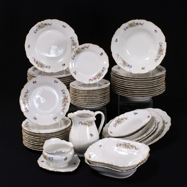 Matservis, 58 delar, Haas & Czjzek, Tjeckoslovakien