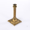 Ljusstake, gustaviansk, mässing, höjd 24 cm