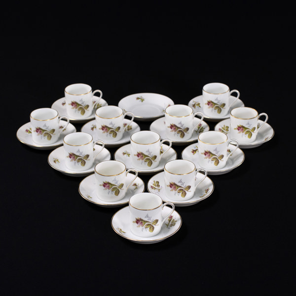 Moccaservis, 24 delar, Rosenthal