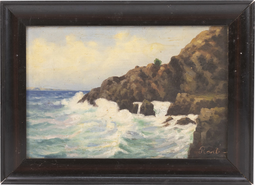 Otto Gustaf Raab, olja på duk, signerad, 1800-tal, 54x39 cm