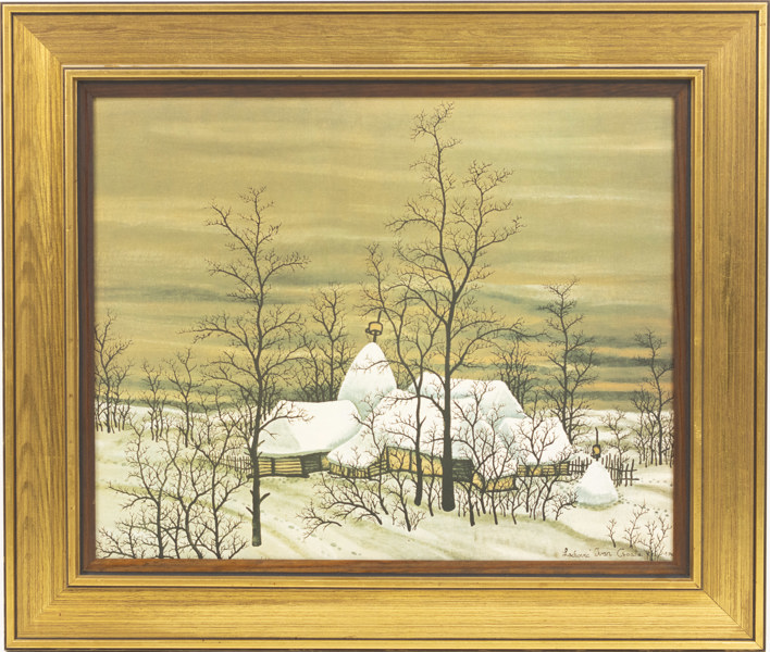 Ivan Lacković Croata, (e.), oljetryck, 66x56 cm