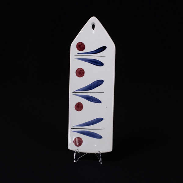 Skärbräda, porslin, "Bodil", Rörstrand, längd 37 cm