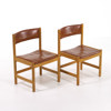Börge Mogensen, stolar, 6 st, "575", ek, Karl Andersson & Söner