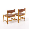 Börge Mogensen, stolar, 6 st, "575", ek, Karl Andersson & Söner