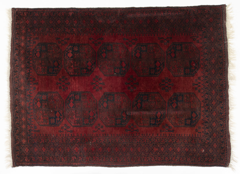 Orientmatta, handknuten, "Afghan", 240x170 cm